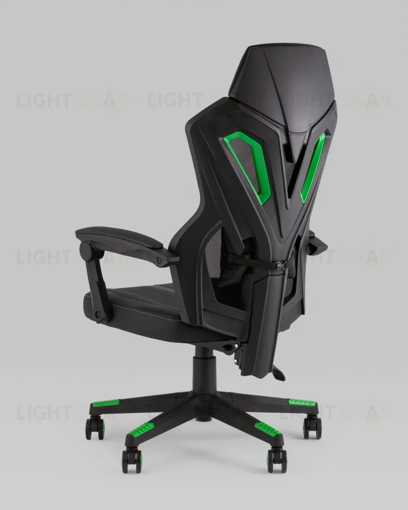 Кресло спортивное TopChairs Айронхайд зеленый УТ000036995