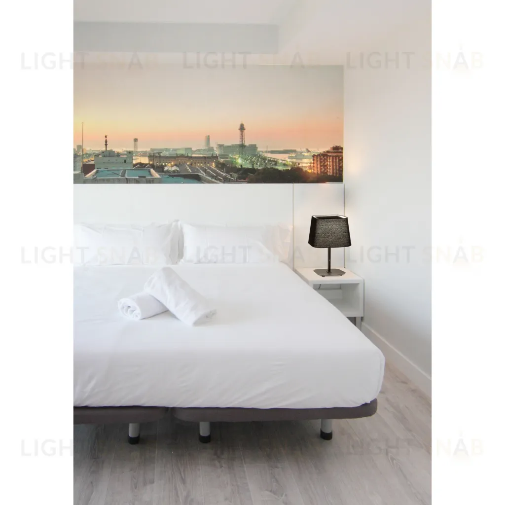 Настольная лампа Sweet черная 005237