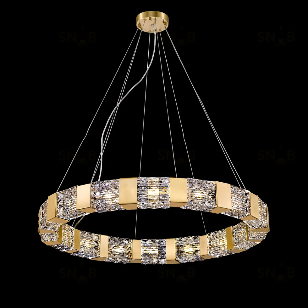  Люстра Cloyd CORUND-A C16 / Ø90 см - латунь (арт.10927)  10927