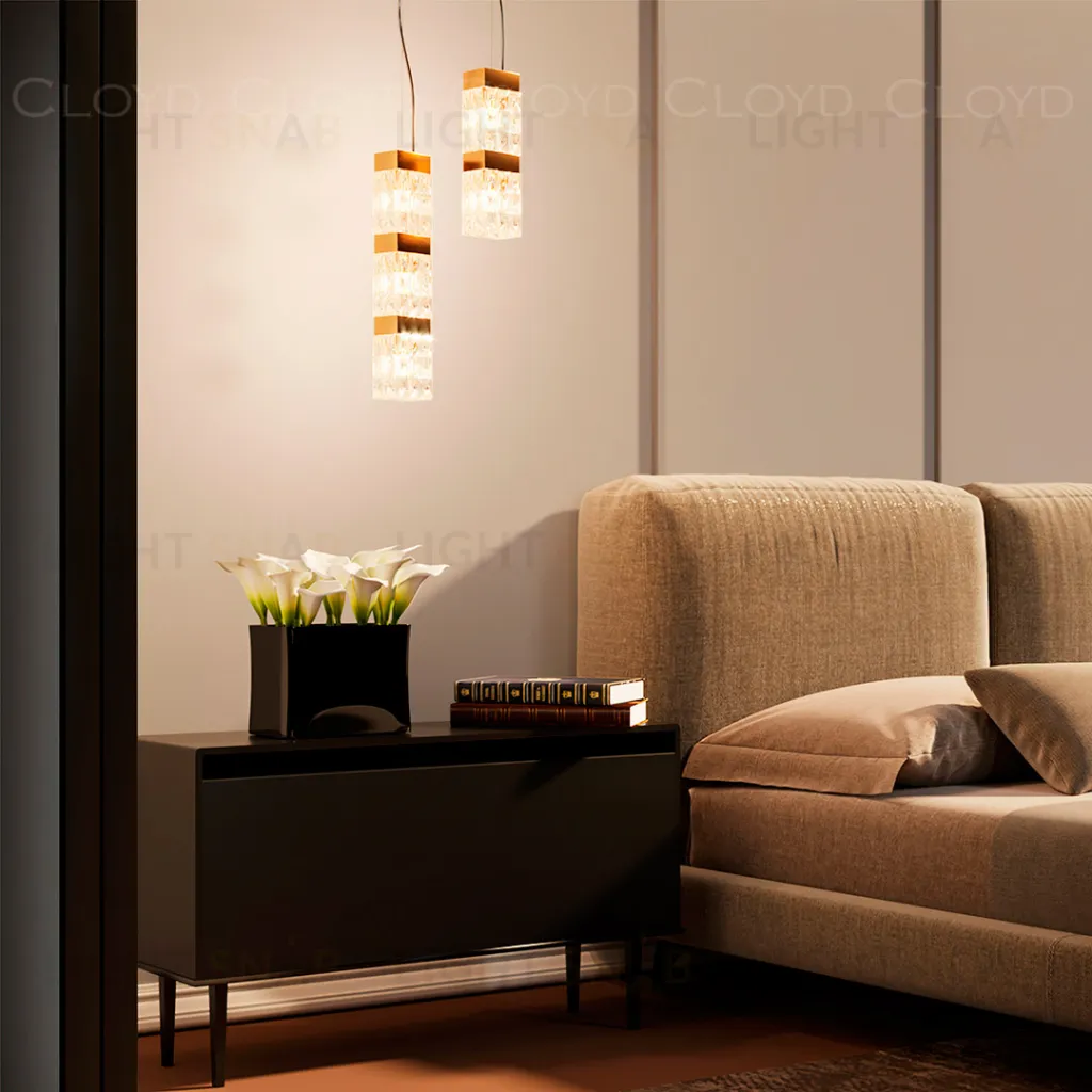  Подвесной светильник Cloyd CORUND-A P3 / выс. 45 см - латунь (арт.10683)  10683