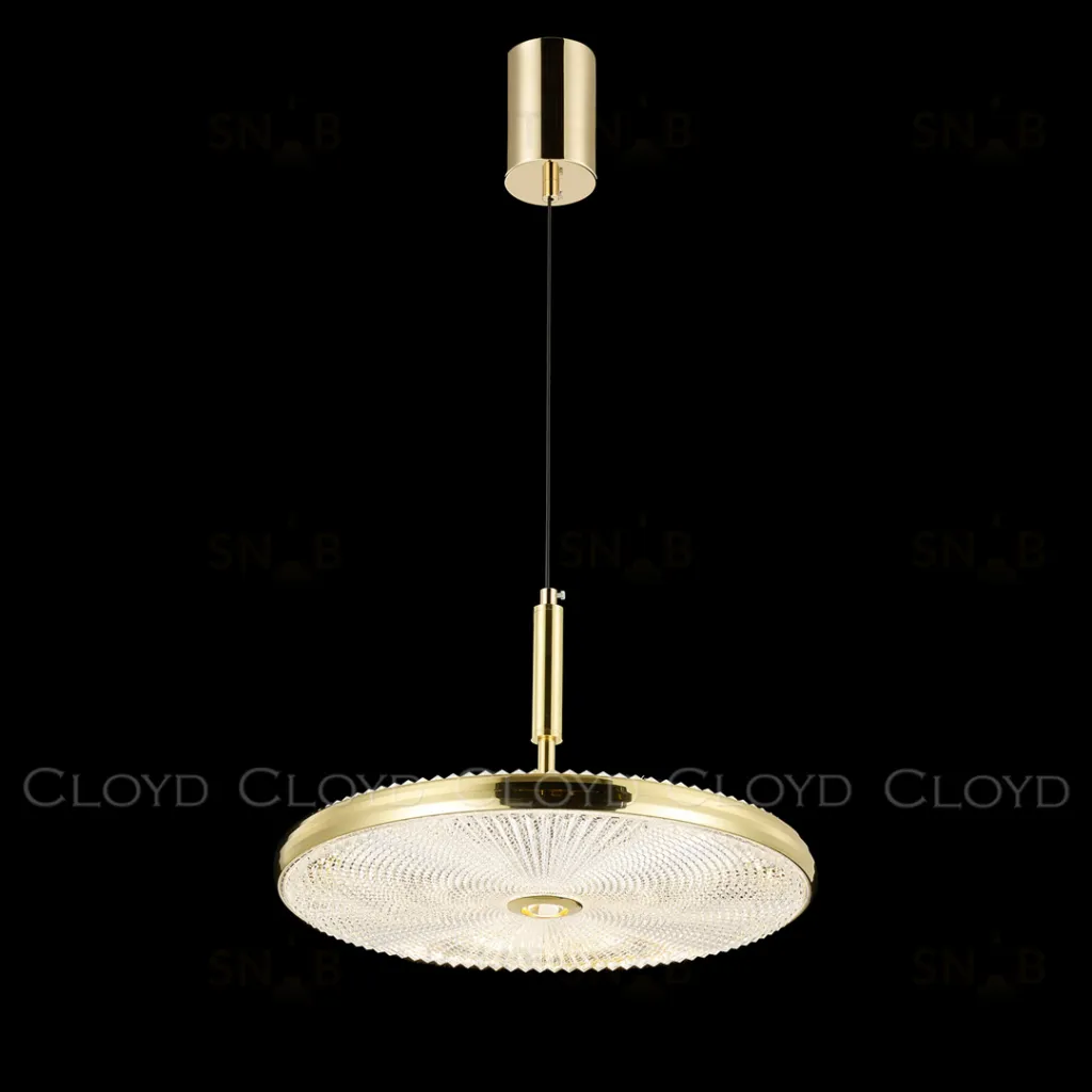  Подвесной светильник Cloyd DISCA P1 / Ø42 см - золото (арт.11252)  11252