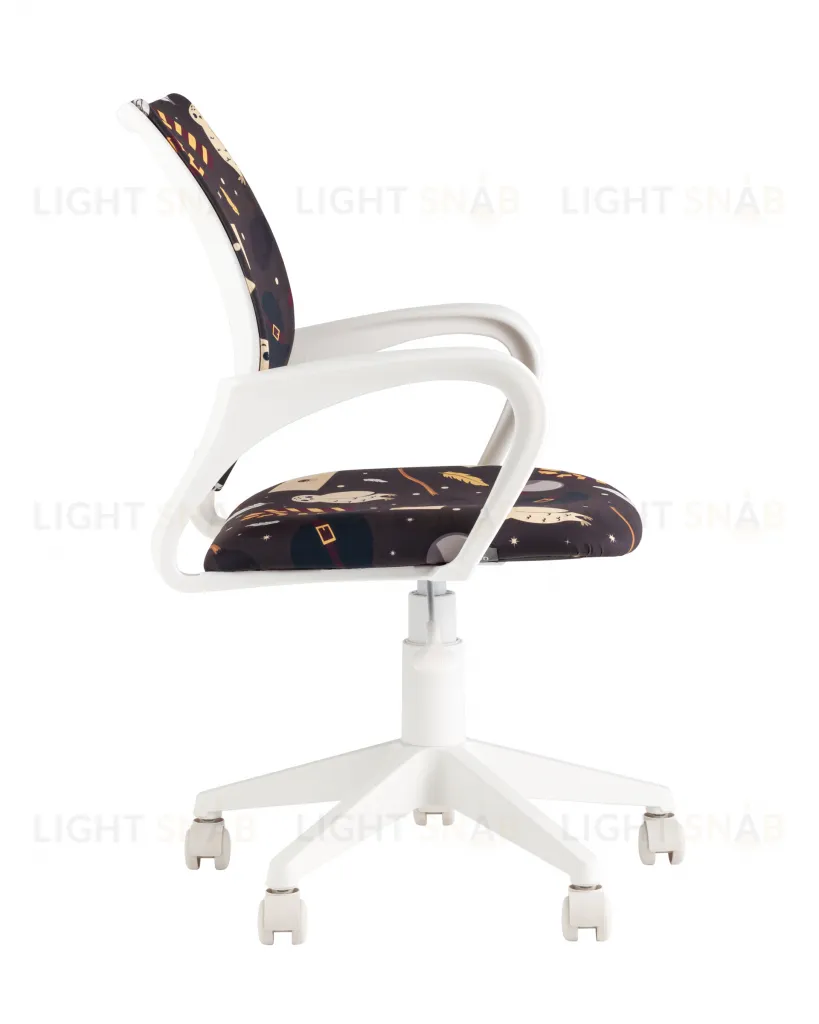 Кресло детское Бюрократ BUROKIDS 1 W мультиколор магия крестоивна пластик белый УТ000036836