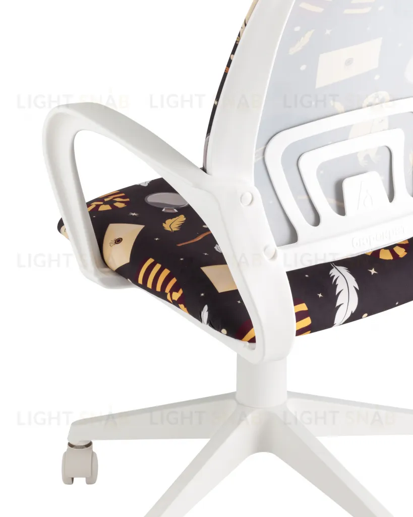 Кресло детское Бюрократ BUROKIDS 1 W мультиколор магия крестоивна пластик белый УТ000036836