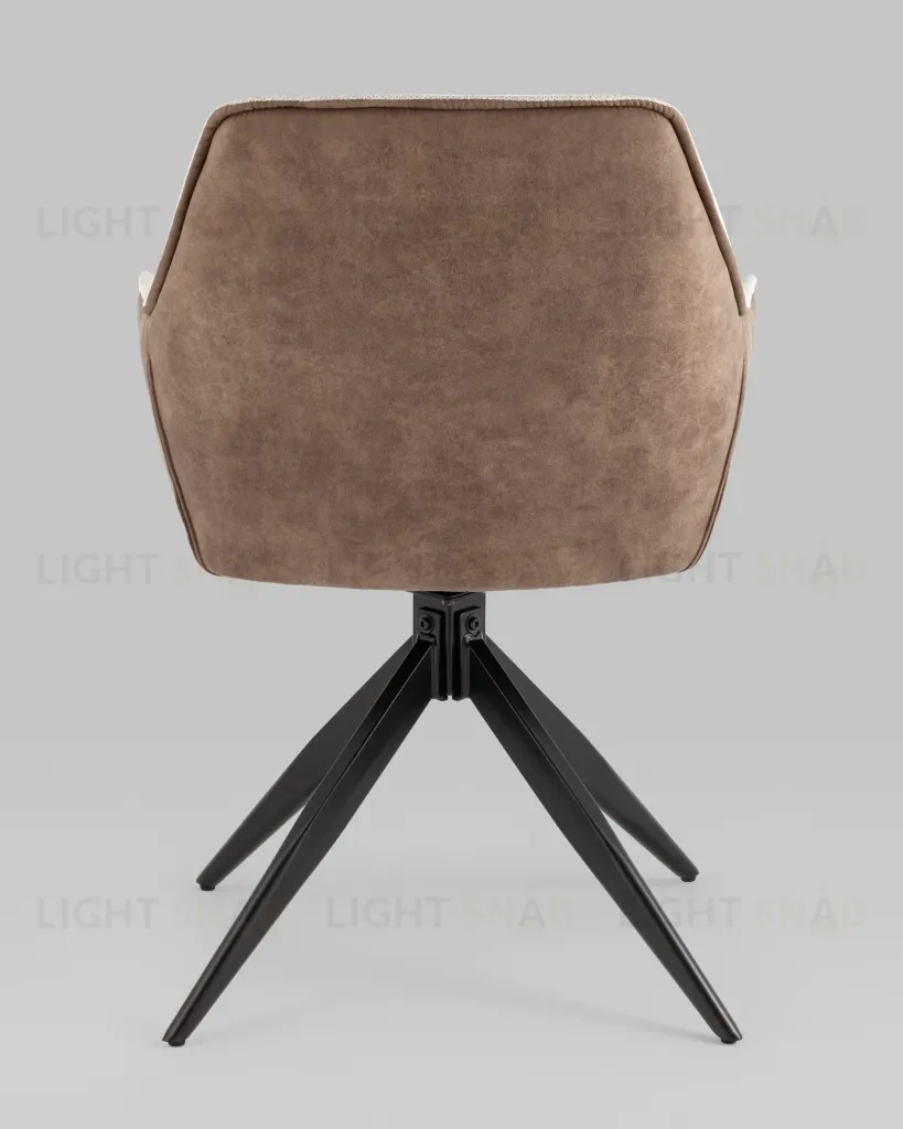 Стул обеденный Alba бежевый спинка экокожа УТ000037120