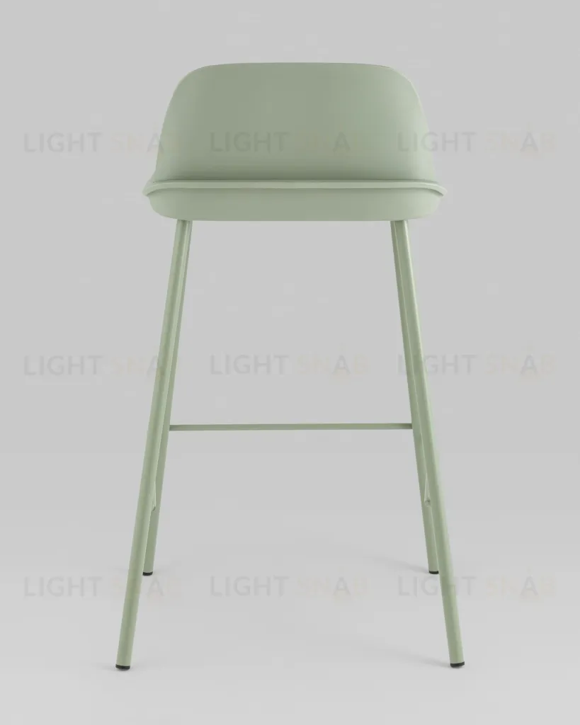 Стул полубарный Mist серо-зеленый УТ000036889