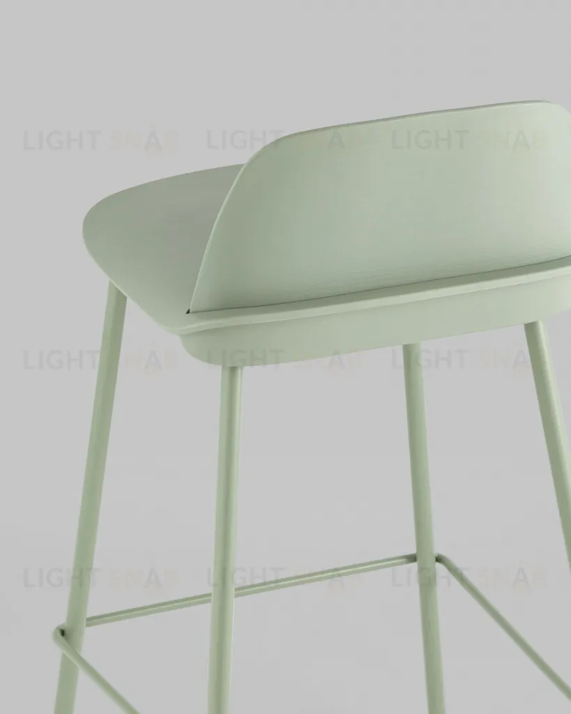 Стул полубарный Mist серо-зеленый УТ000036889