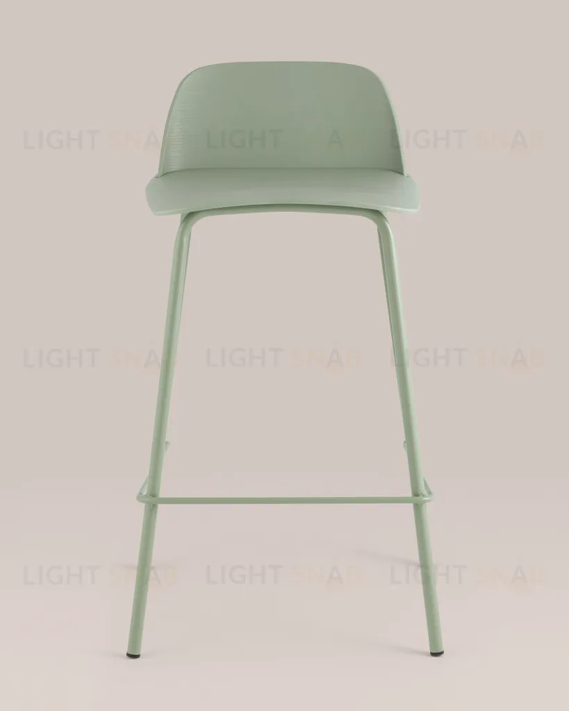 Стул полубарный Mist серо-зеленый УТ000036889