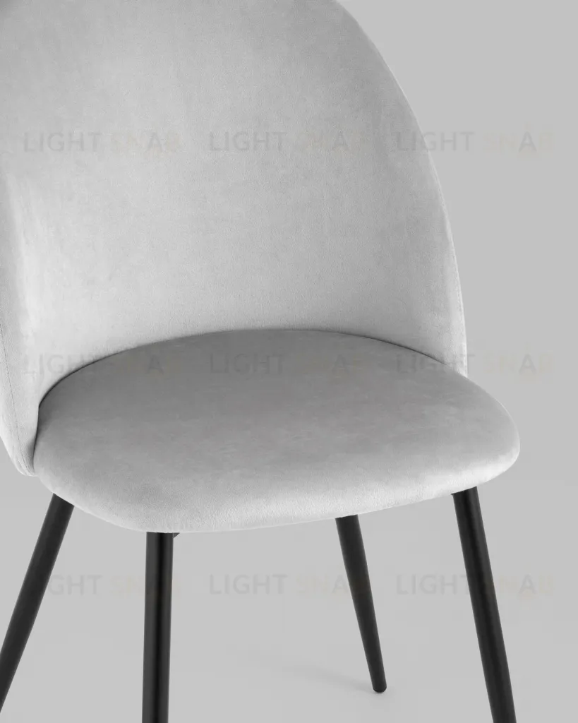 Стул Lilly велюр серебристый УТ000034744