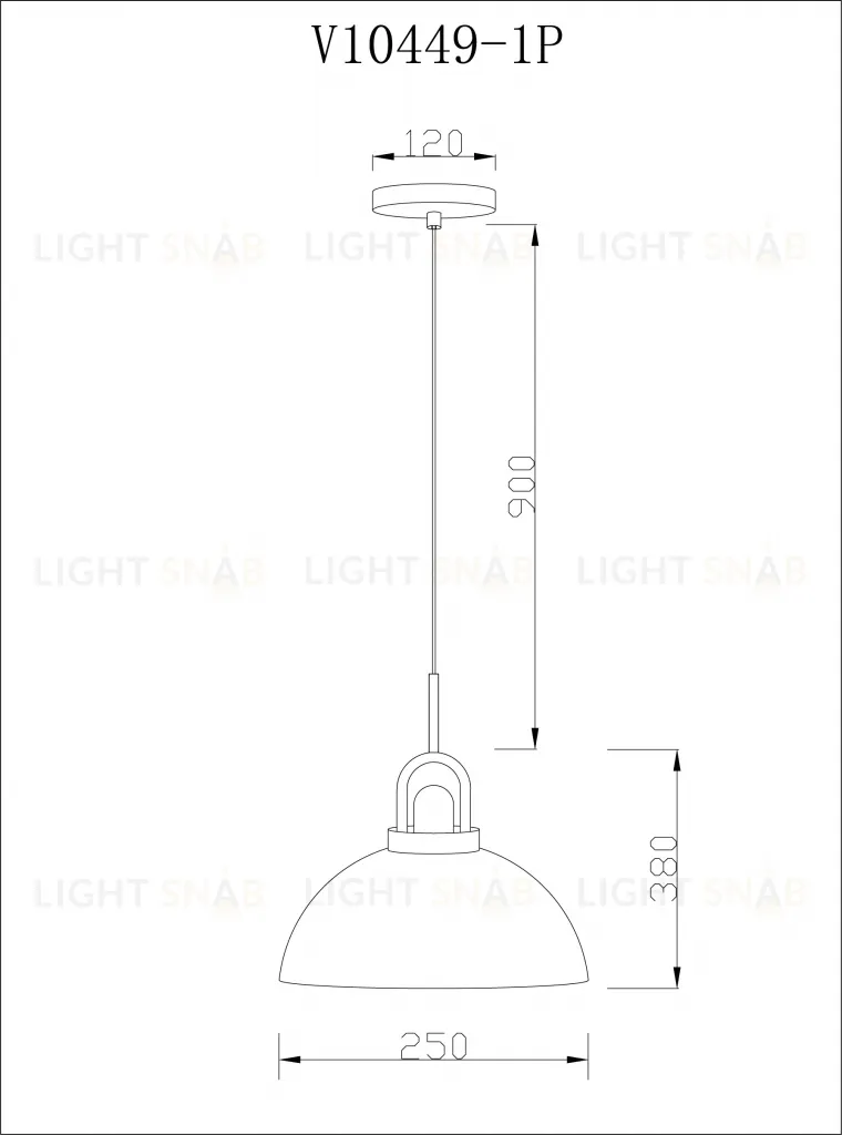 Светильник подвесной Moderli V10449-1P Ravenna УТ000035530