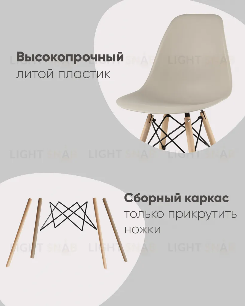 Стул Eames Style DSW циан УТ000034756
