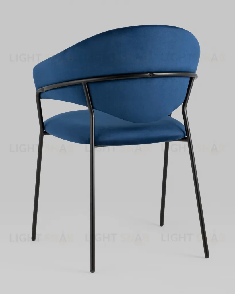 Стул Алексис велюр синий УТ000035126