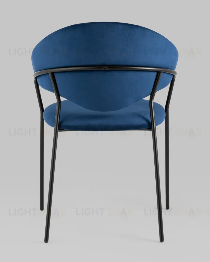 Стул Алексис велюр синий УТ000035126