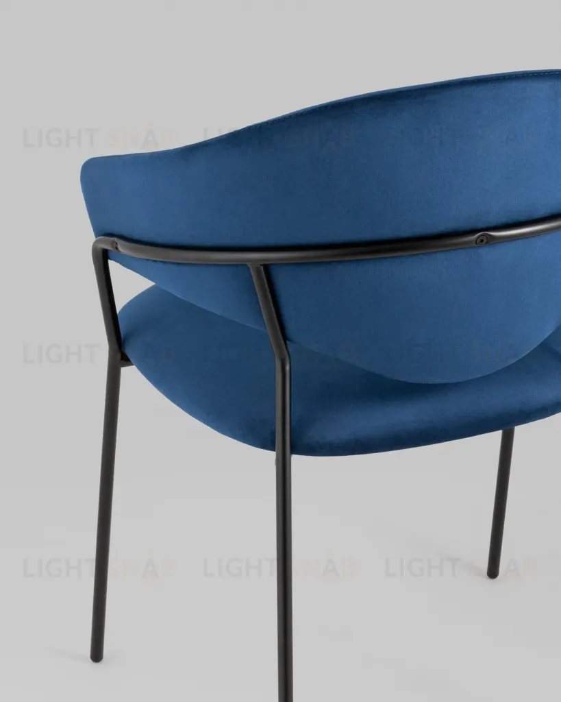 Стул Алексис велюр синий УТ000035126