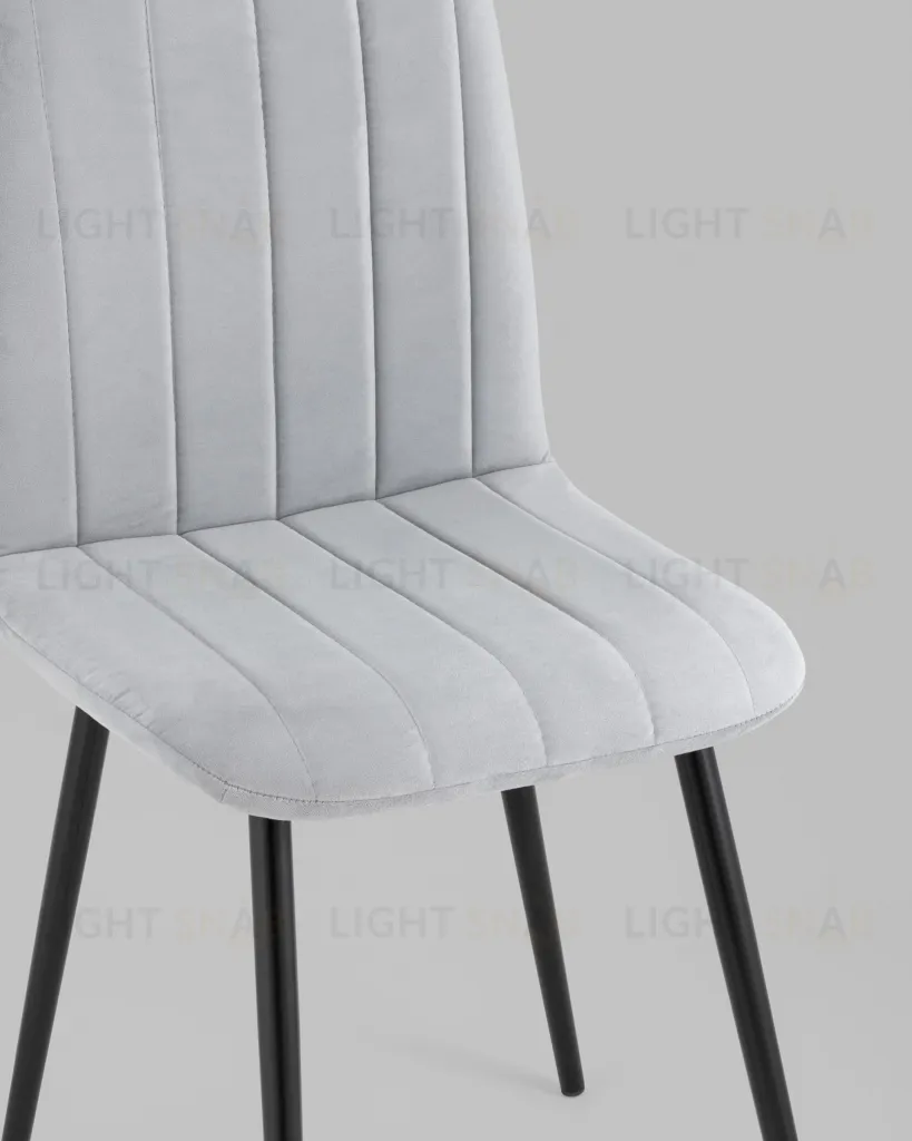 Стул Easy велюр светло-серый УТ000034884