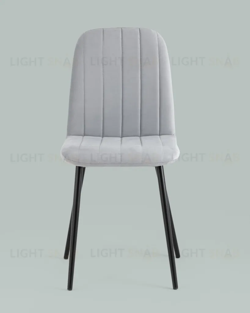 Стул Easy велюр светло-серый УТ000034884