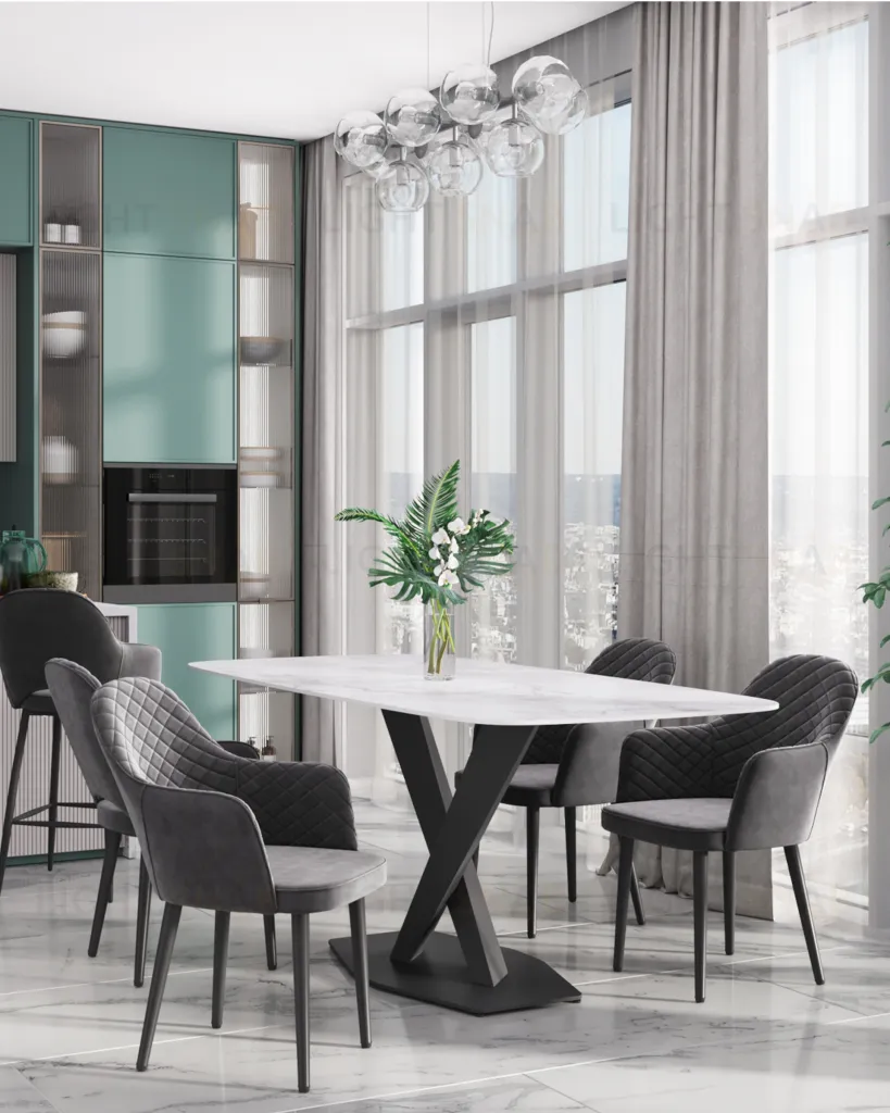 Стул Венера диамант велюр серый УТ000031305