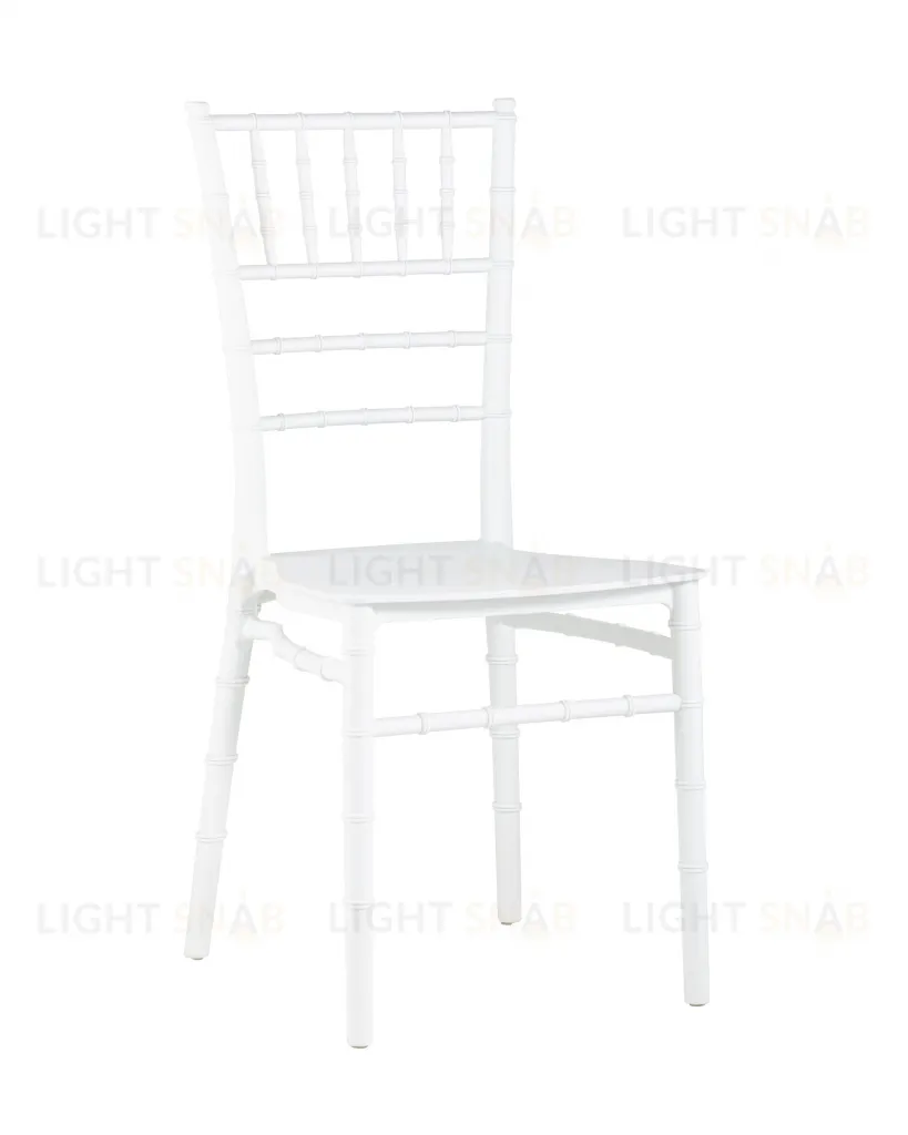 Стул Chiavari (Кьявари) пластик белый УТ000025493