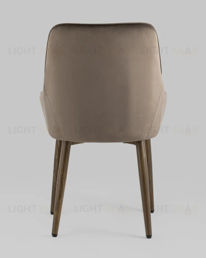 Стул Диана велюр коричневый УТ000031289