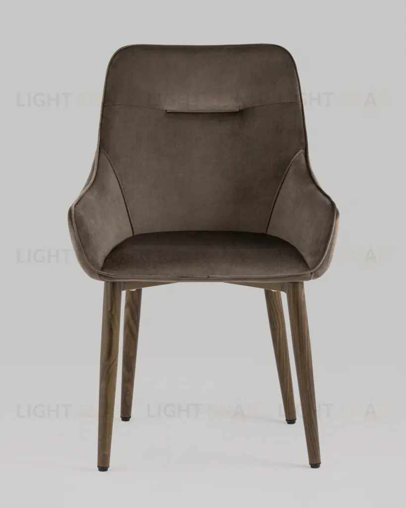 Стул Диана велюр коричневый УТ000031289