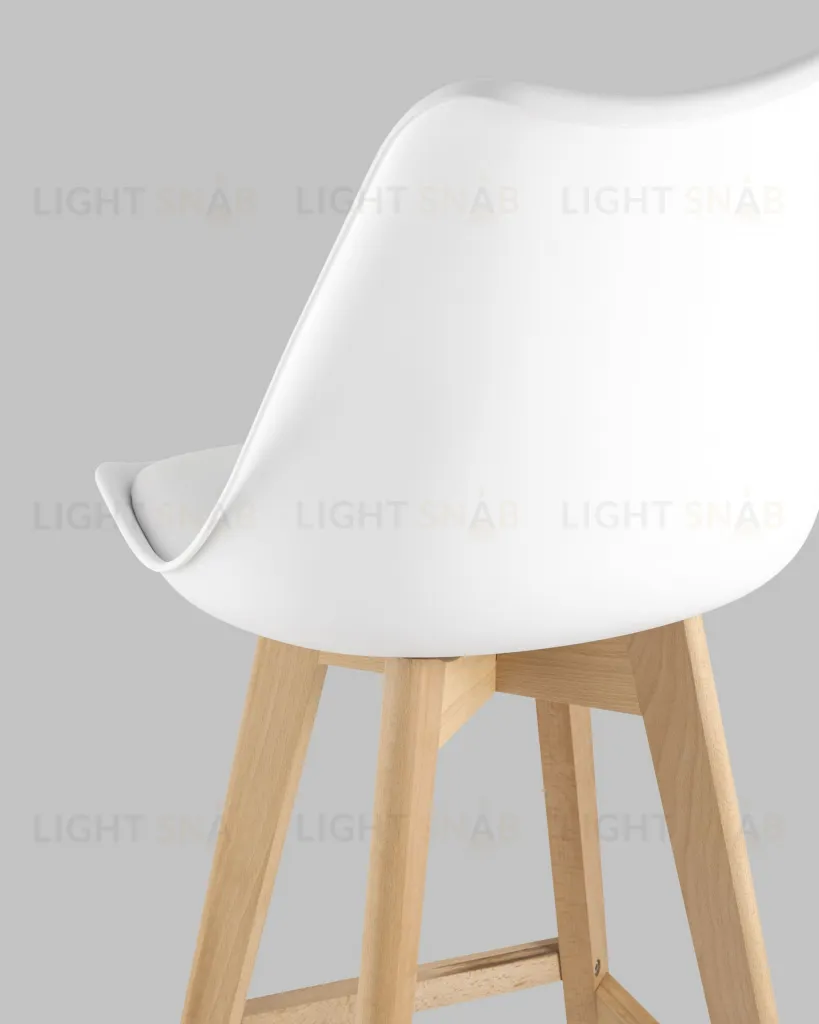 Стул барный FRANKFURT белый УТ000025486