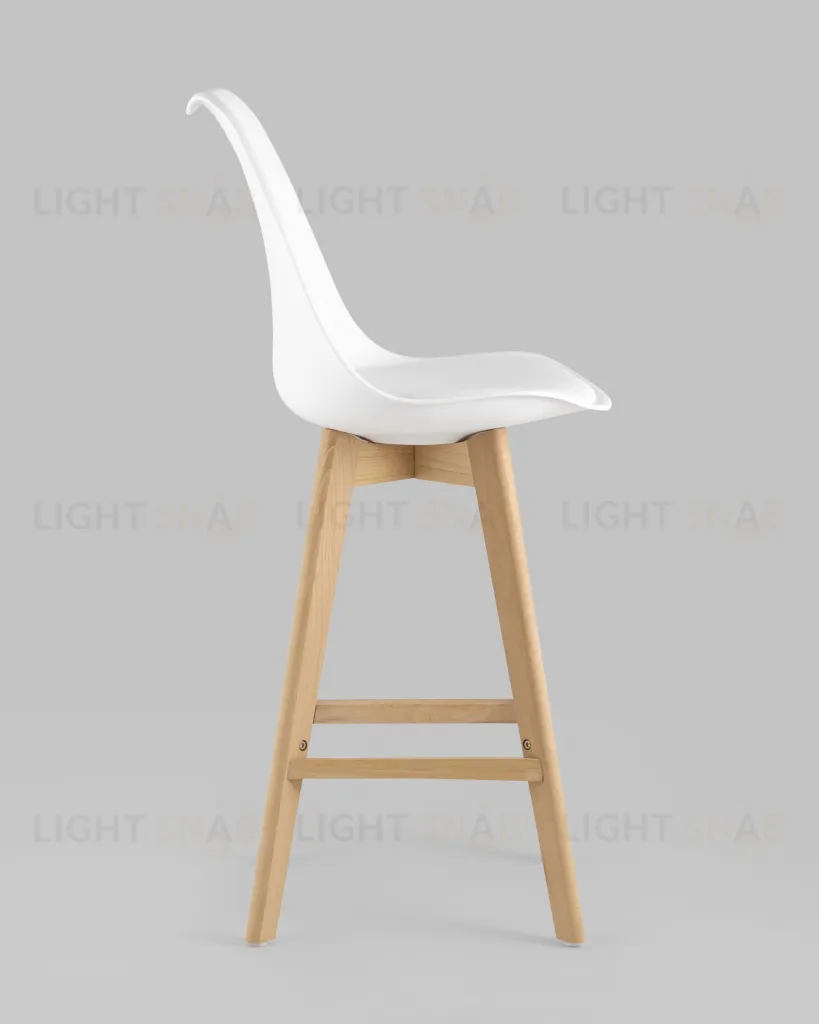 Стул барный FRANKFURT белый УТ000025486