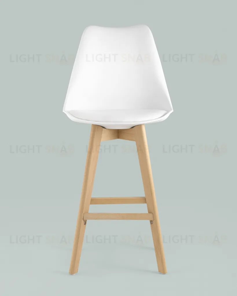 Стул барный FRANKFURT белый УТ000025486