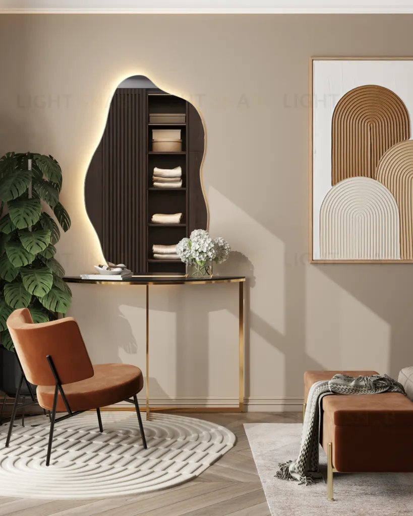 Банкетка Болейн с ящиком велюр терракотовый УТ000025571