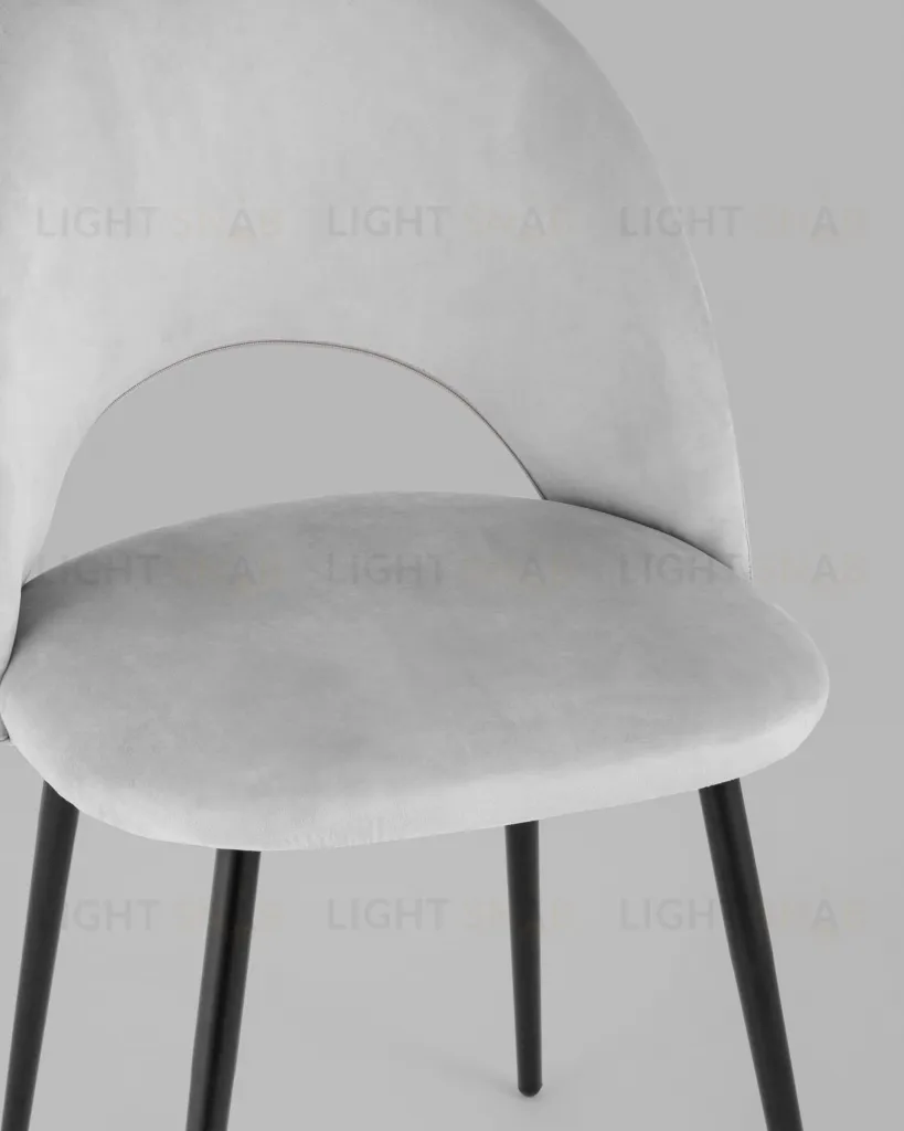 Стул Меган велюр светло-серый УТ000025513