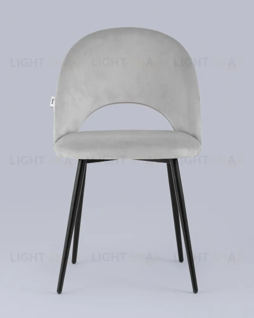 Стул Меган велюр светло-серый УТ000025513