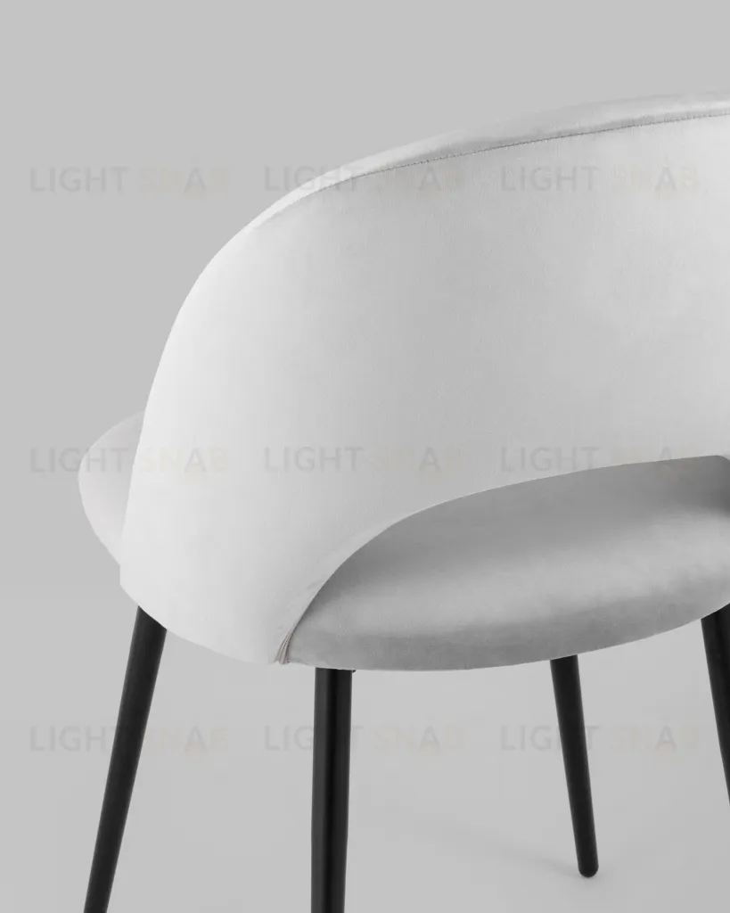 Стул Меган велюр светло-серый УТ000025513