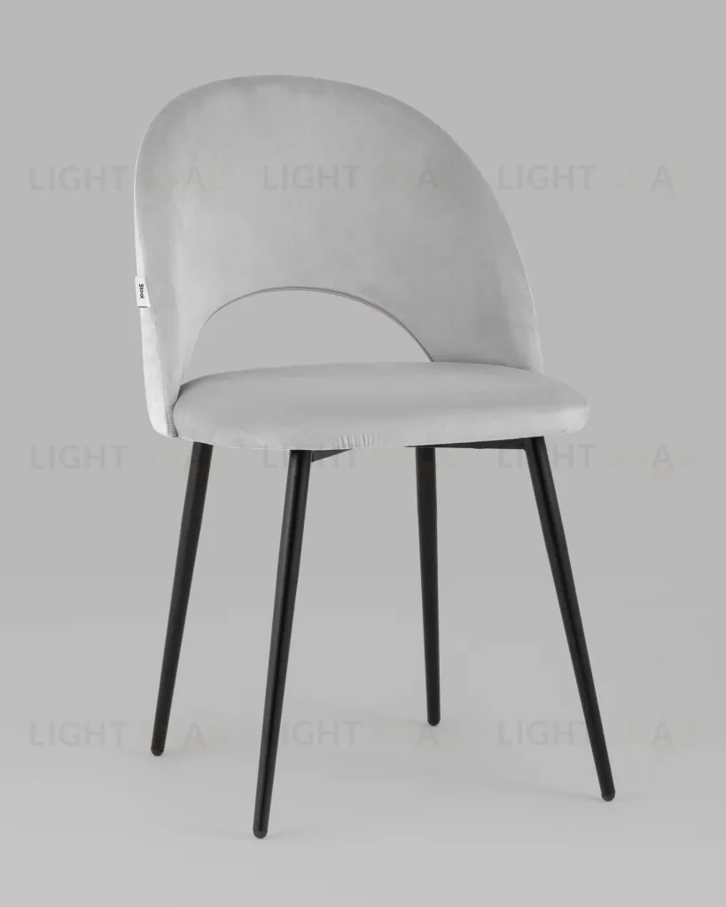 Стул Меган велюр светло-серый УТ000025513