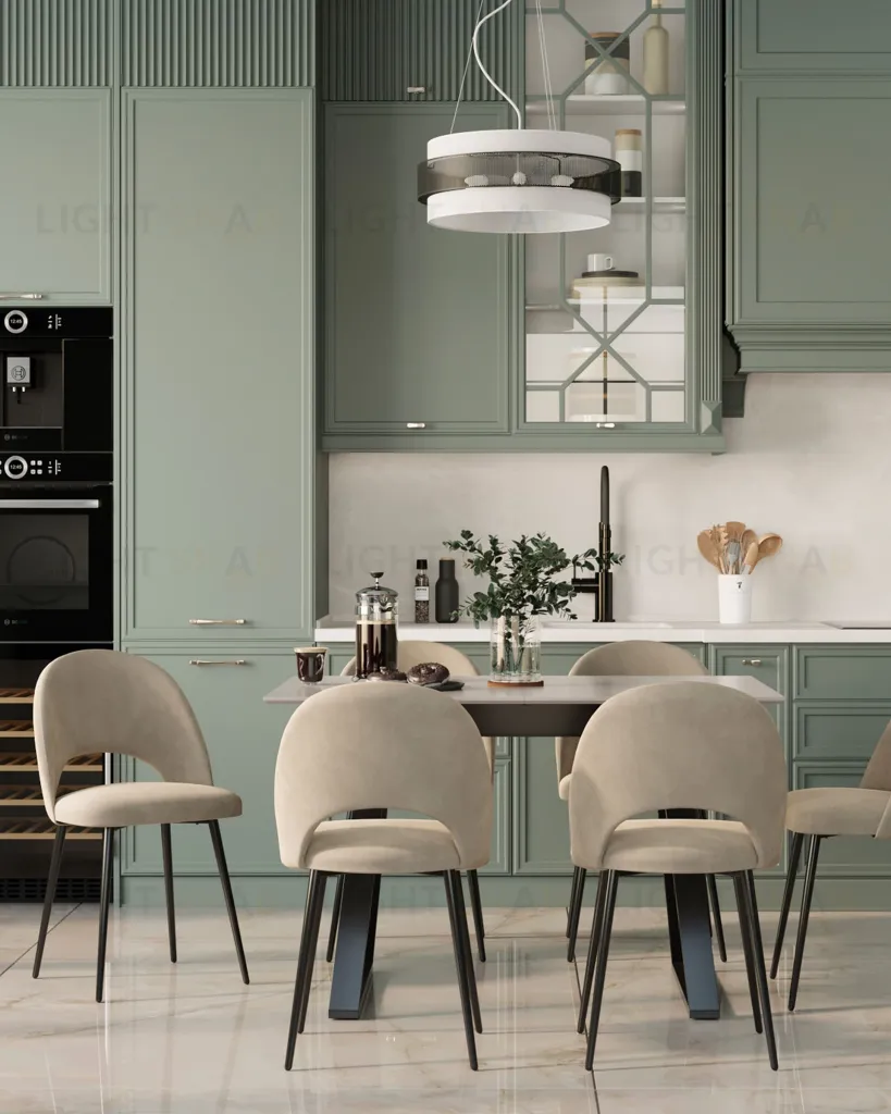 Стул Меган велюр бежевый УТ000025512