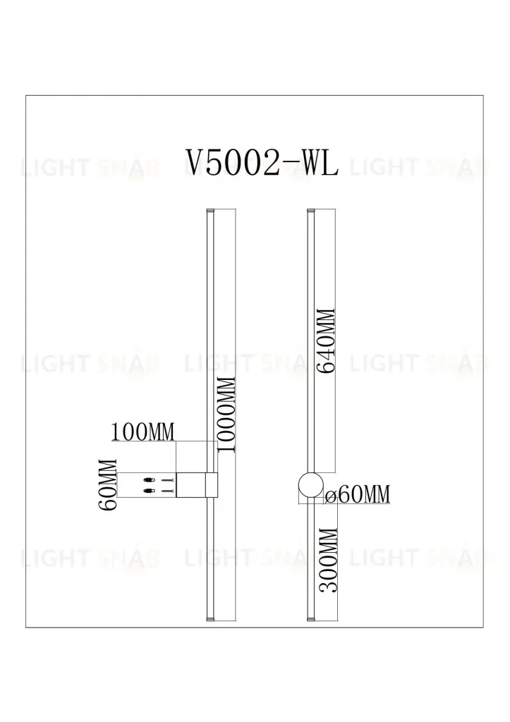 Настенный светодиодный светильник Moderli V5002-WL Ricco УТ000026053
