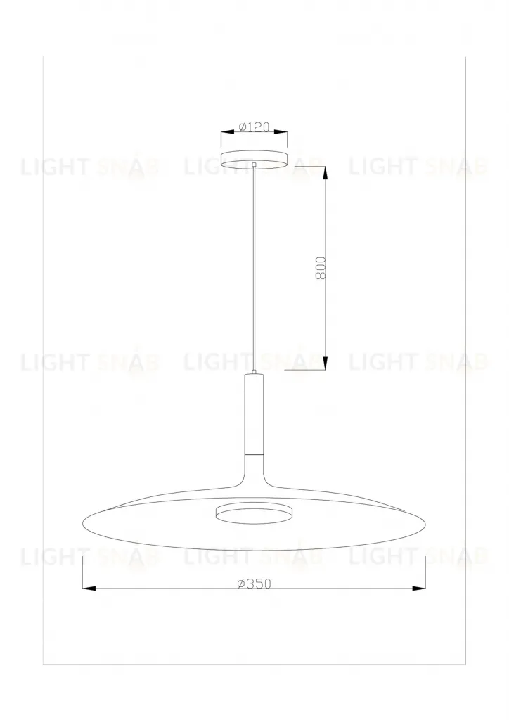 Подвесной светильник Moderli V2220-PL Metrix LED*5W УТ000017243