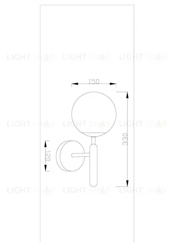 Бра Moderli V2053-W Covey 1*G9*5W УТ000017199