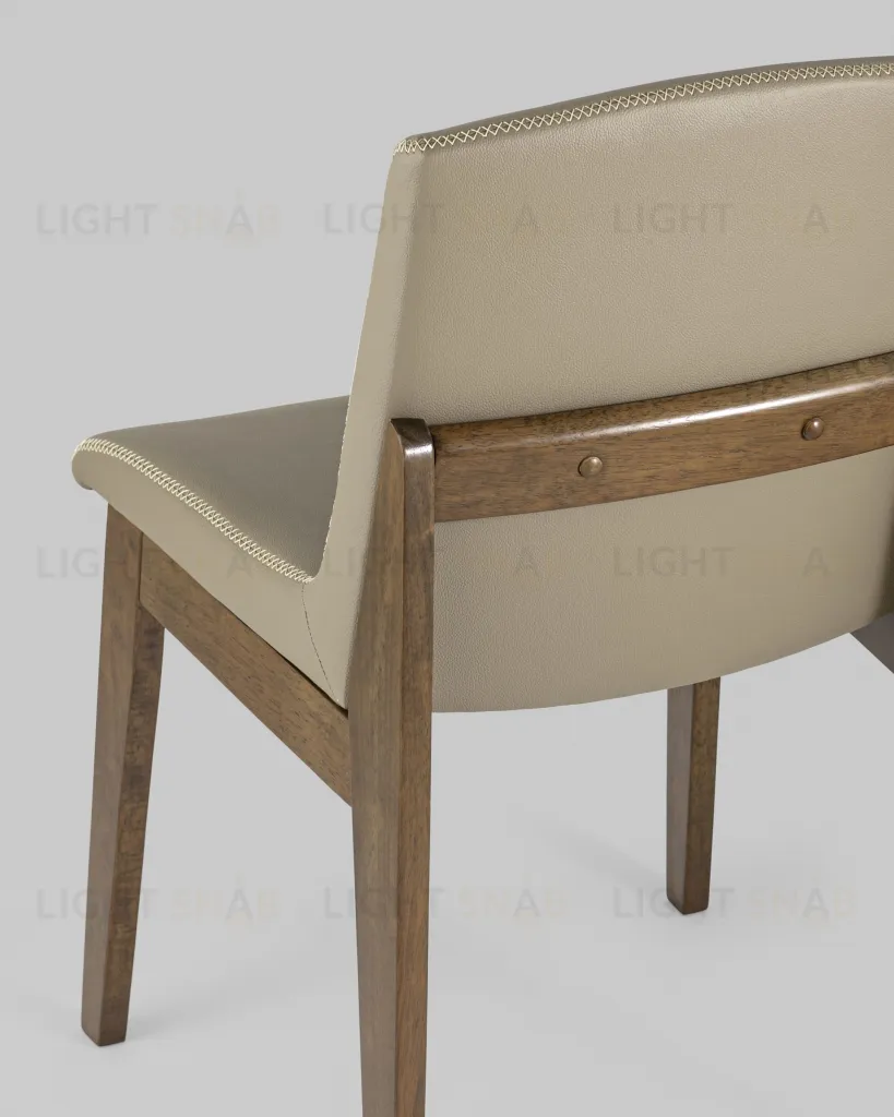 Стул LOKI экокожа бежевый 2 шт. УТ000024036