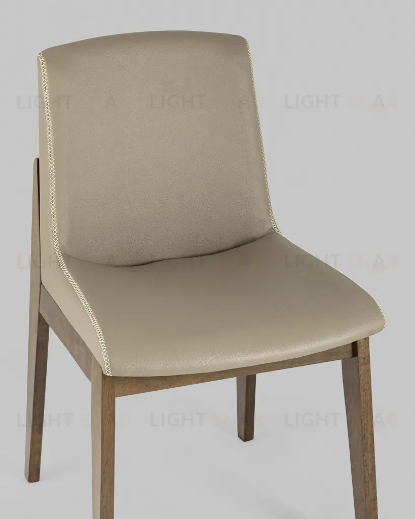 Стул LOKI экокожа бежевый 2 шт. УТ000024036