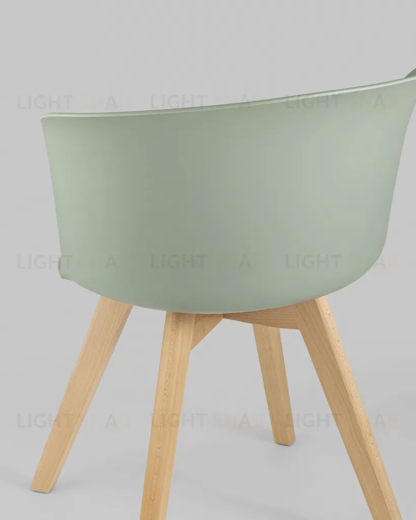 Стул Blossom с подушкой серо-зеленый УТ000005385