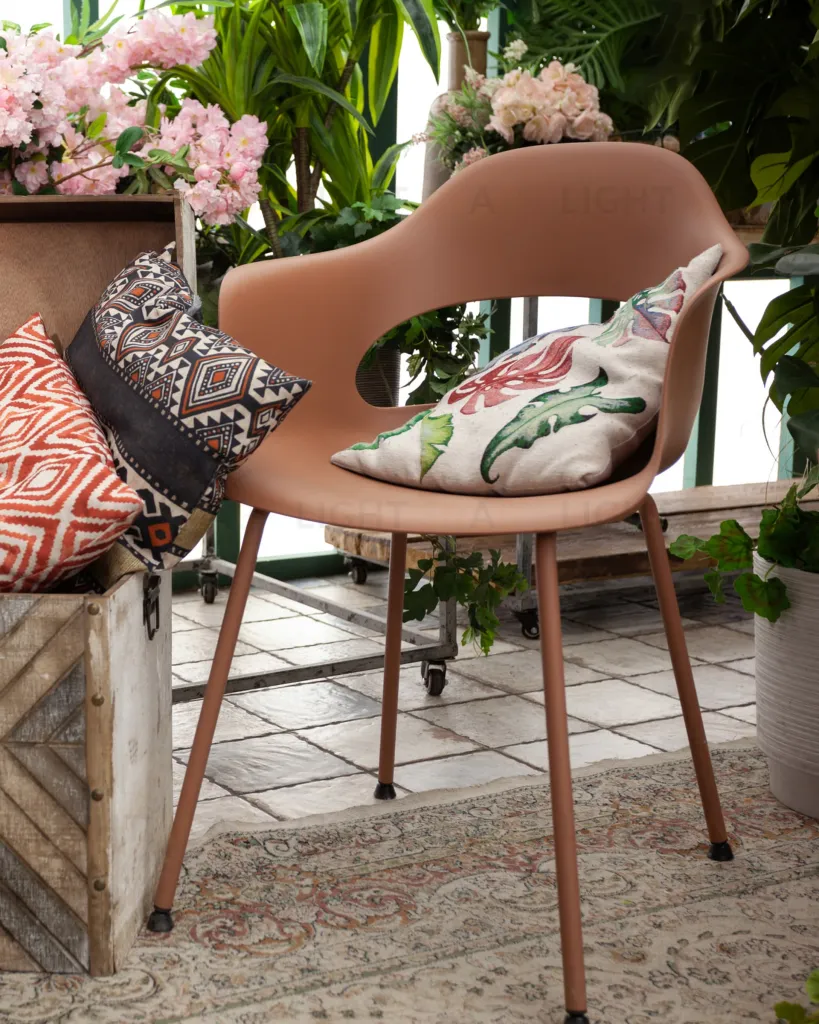 Стул Lady пластик коричневый УТ000005552