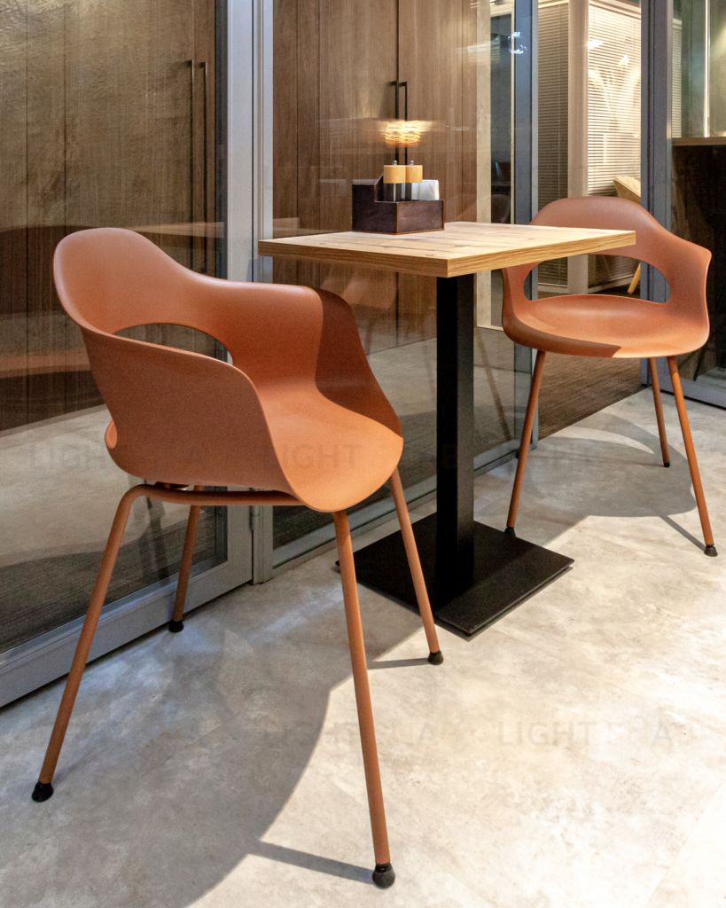 Стул Lady пластик коричневый УТ000005552