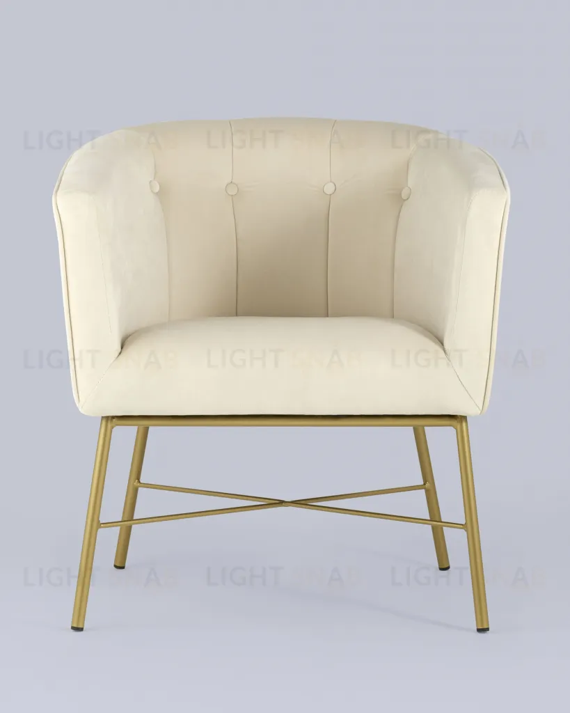 Кресло Шале велюр бежевый УТ000005599