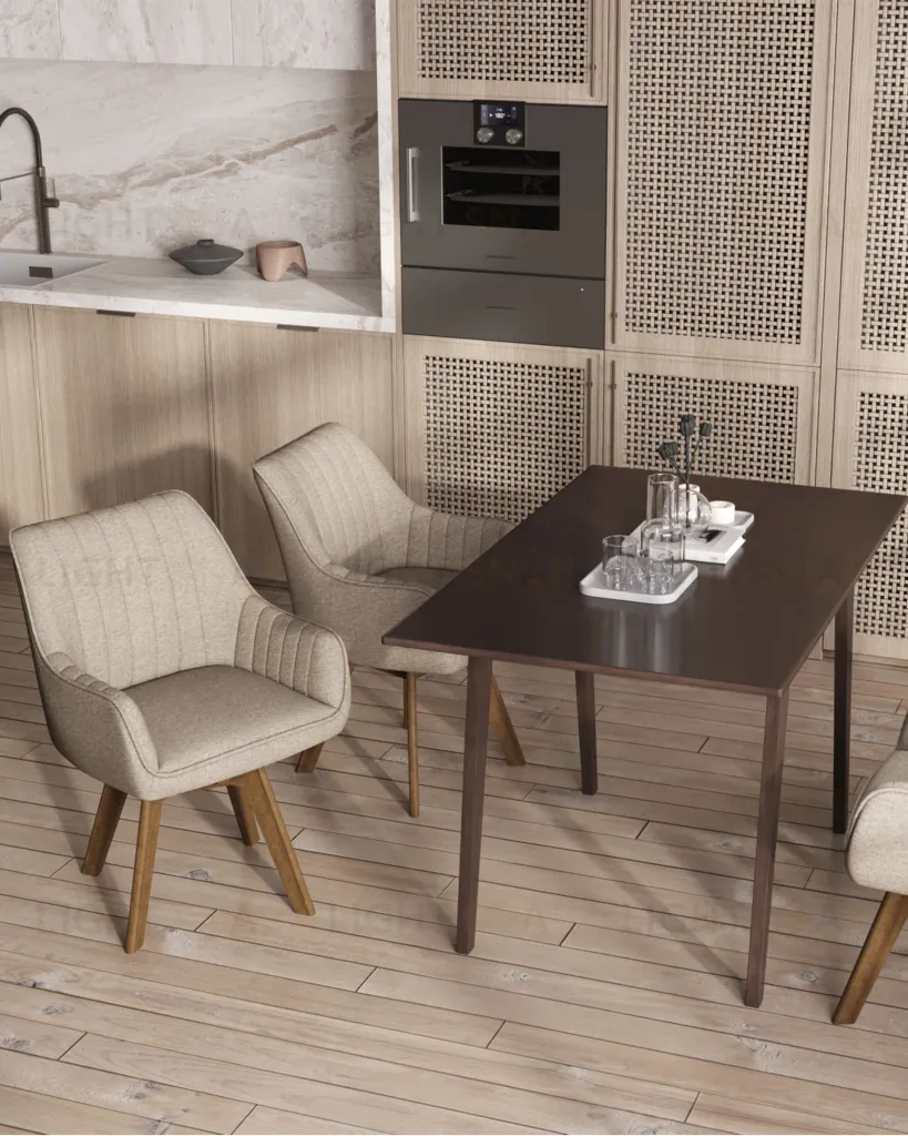 Стол обеденный GUDI 120*75 эспрессо УТ000005358