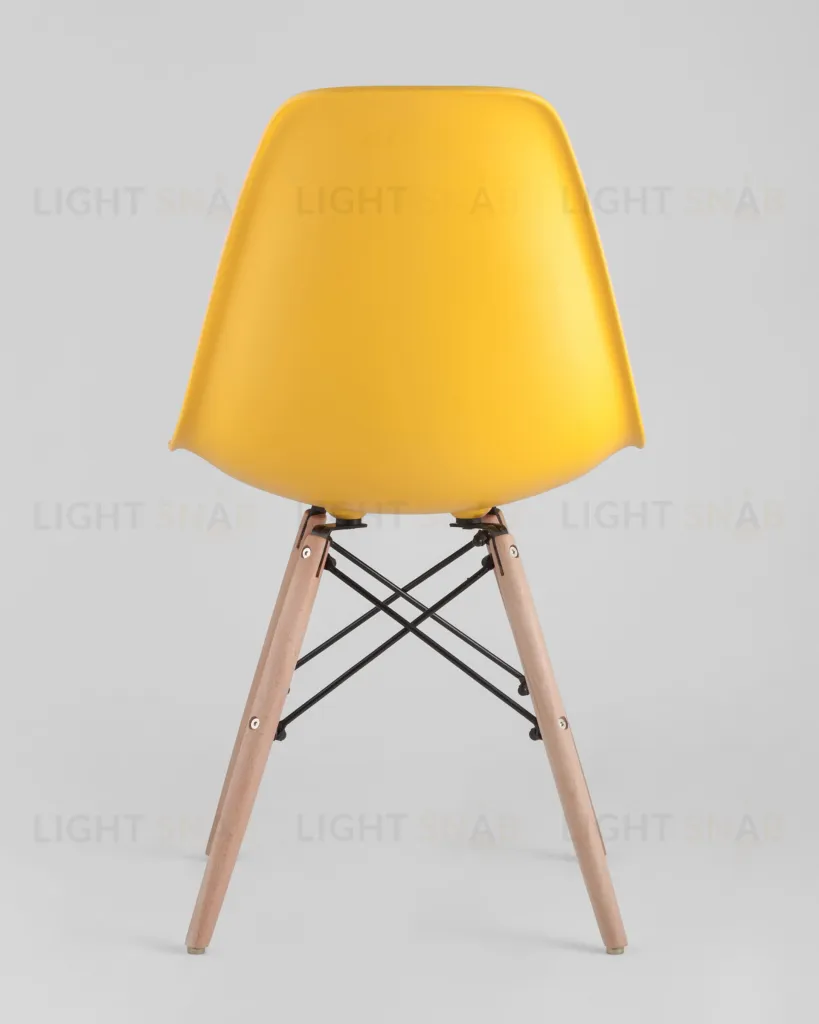 Стул Eames DSW желтый x4 УТ000005353
