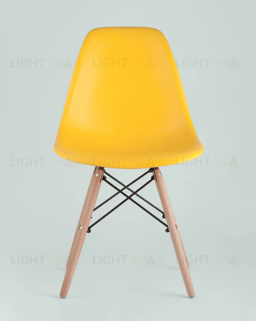 Стул Eames DSW желтый x4 УТ000005353
