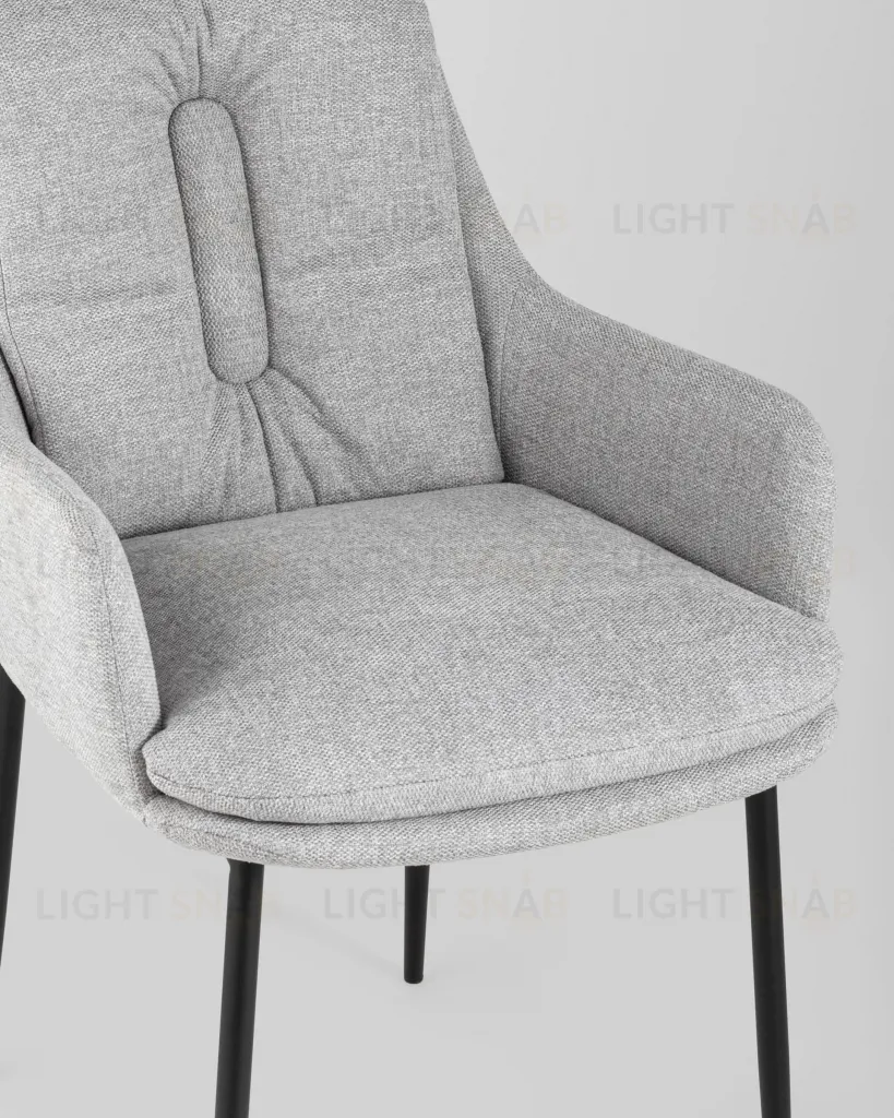 Кресло Саманта рогожка светло-серый УТ000004437