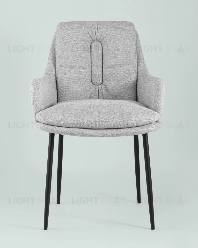 Кресло Саманта рогожка светло-серый УТ000004437