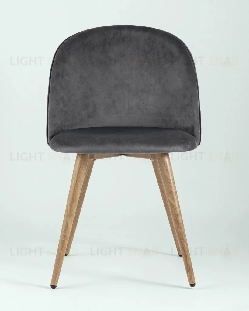 Стул Лион велюр с ромбами серый УТ000003340