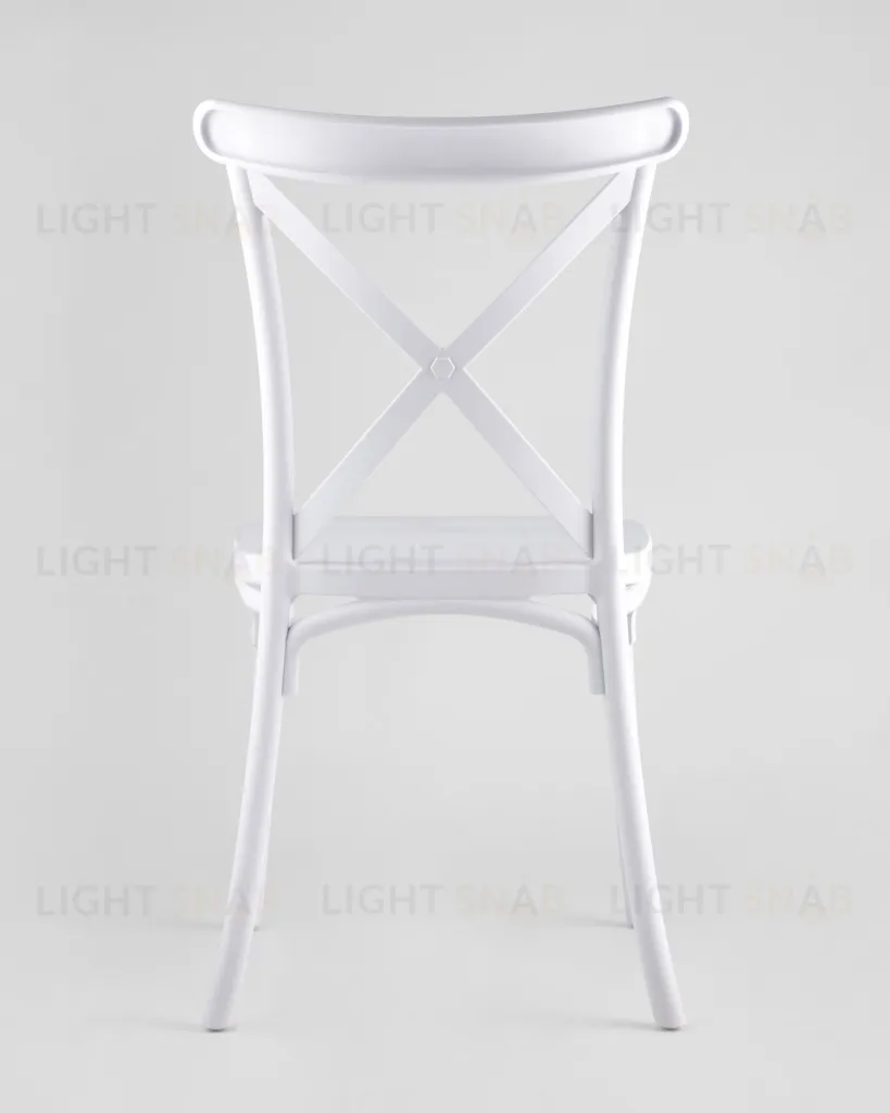 Стул Кроссбэк пластиковый белый УТ000001848
