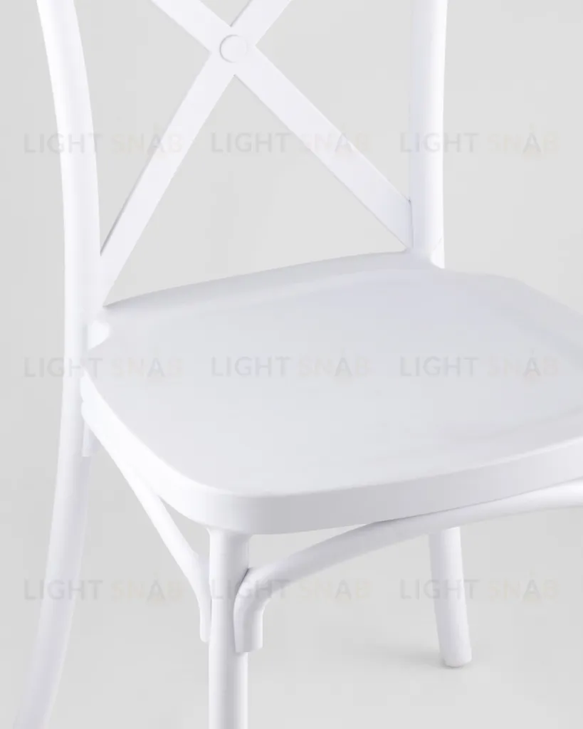 Стул Кроссбэк пластиковый белый УТ000001848