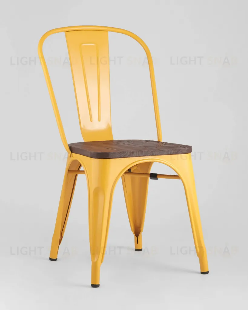 Стул TOLIX WOOD желтый УТ000001672